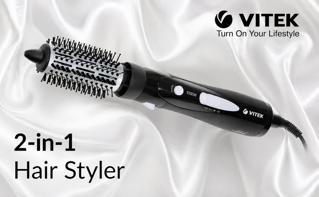 VITEK  2-in-1 Hot Air Styler & Hair Dryer Brush