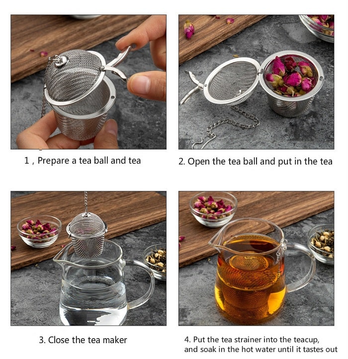 Stainless Steel Tea Strainer Net Type / Spices Strainer