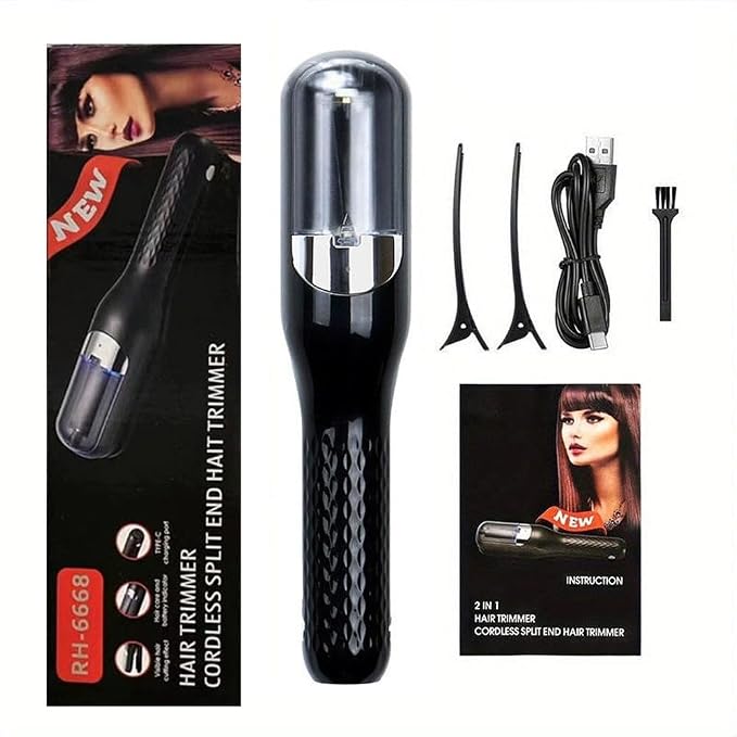 Viaaro Split End Hair Trimmer – Cordless, Heat-Free Repair Tool