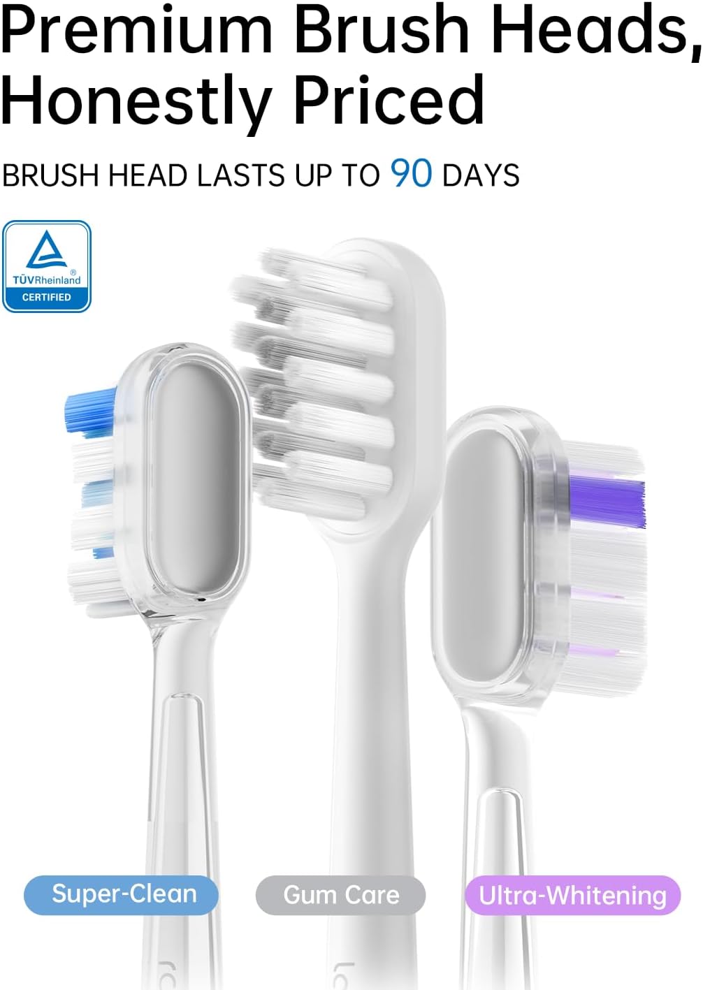 Laifen Wave Pro Electric Toothbrush – Stainless Steel, 60 Oscillations & WaveMotion