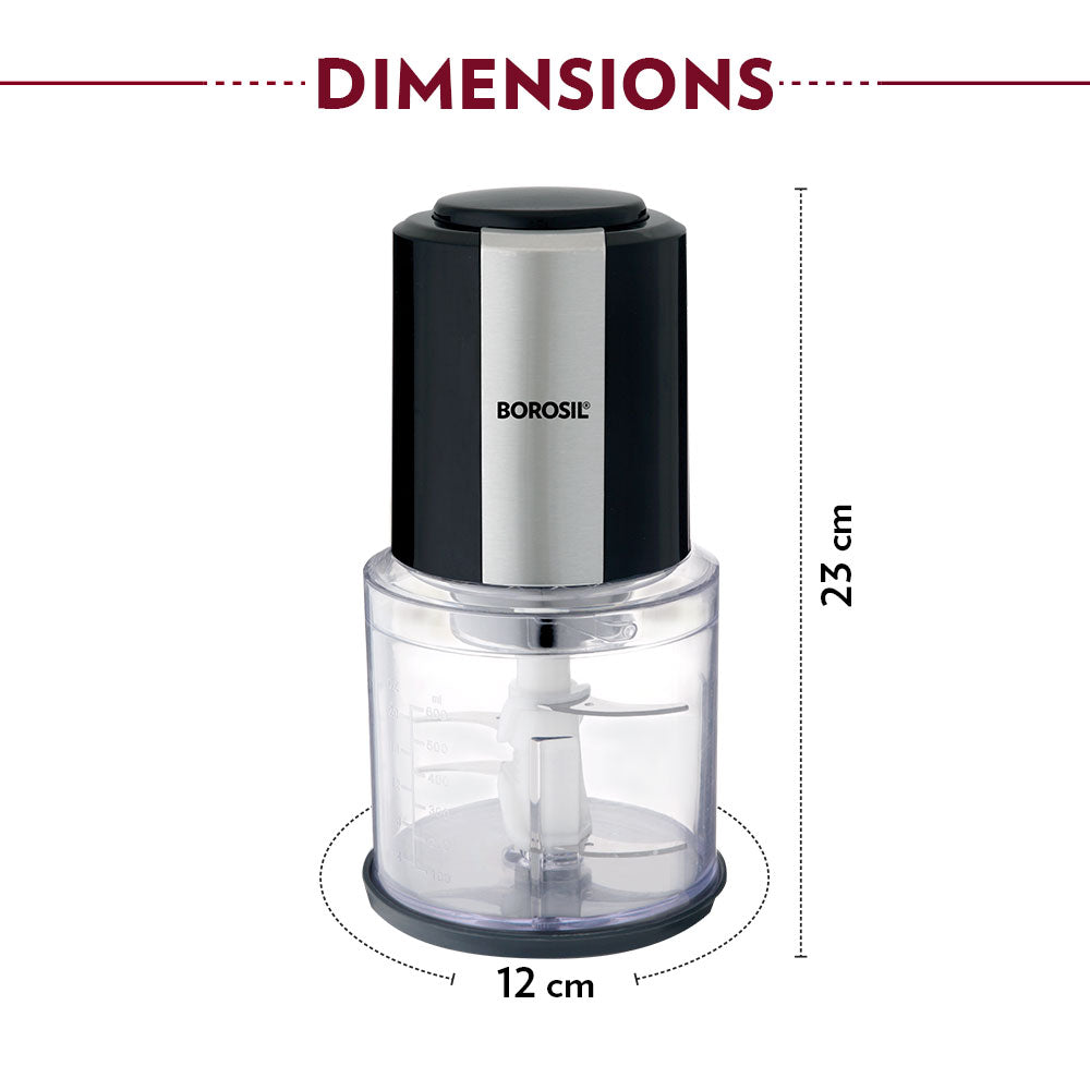 Chef Delite Electric Chopper with Dual Blade